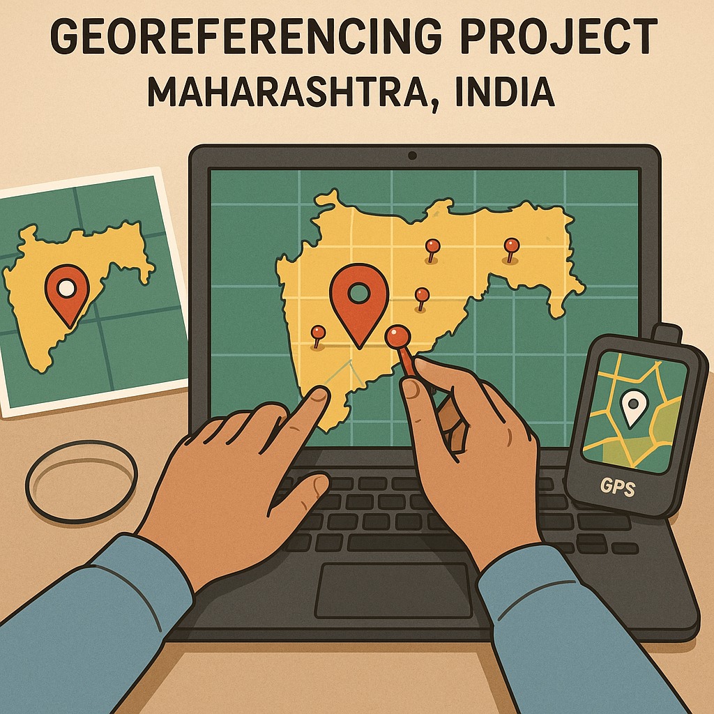 Georeferencing of maps